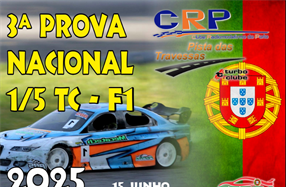 3º Prova do Campeonato nacional de 1/5 TC e Trofeu F1